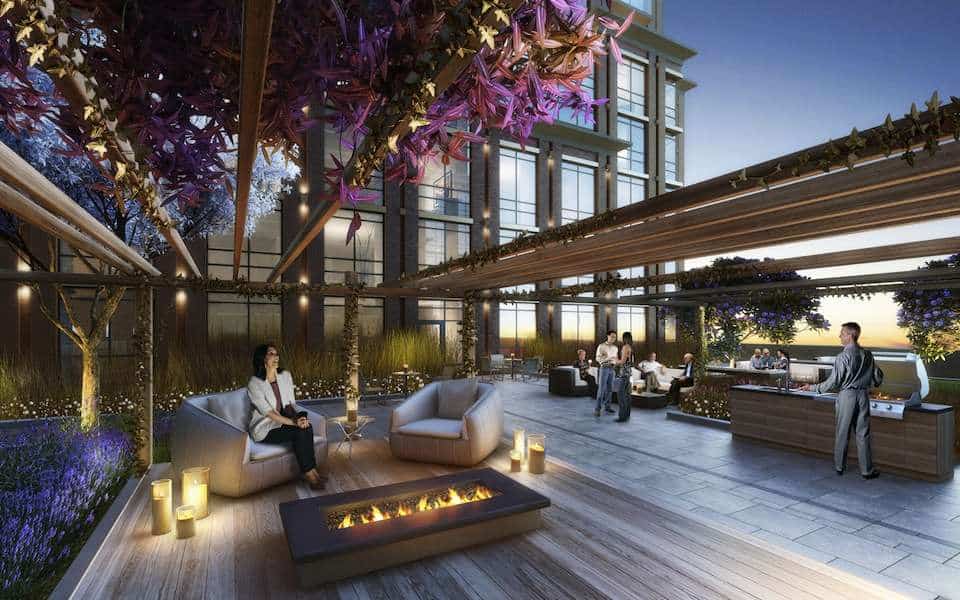 Pinnacle Toronto East amenity space