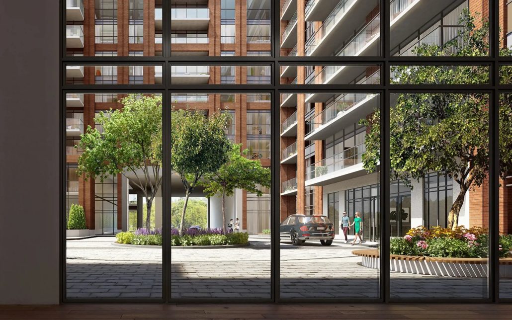 Courtyard at Pinnacle Toronto East